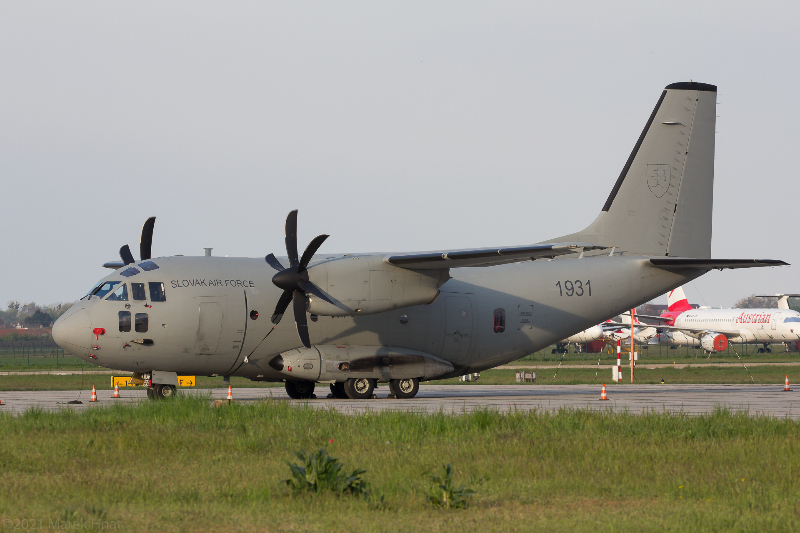 Slovakia Air Force Alenia Aermacchi C-27J Spartan; reg. 1931